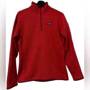 Patagonia Vibrant Red Fleece Top